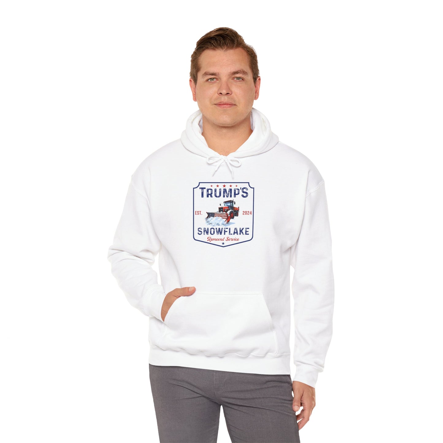 Unisex Heavy Blend™ Hooded Sweatshirt - Trump’s Snowflake Edition