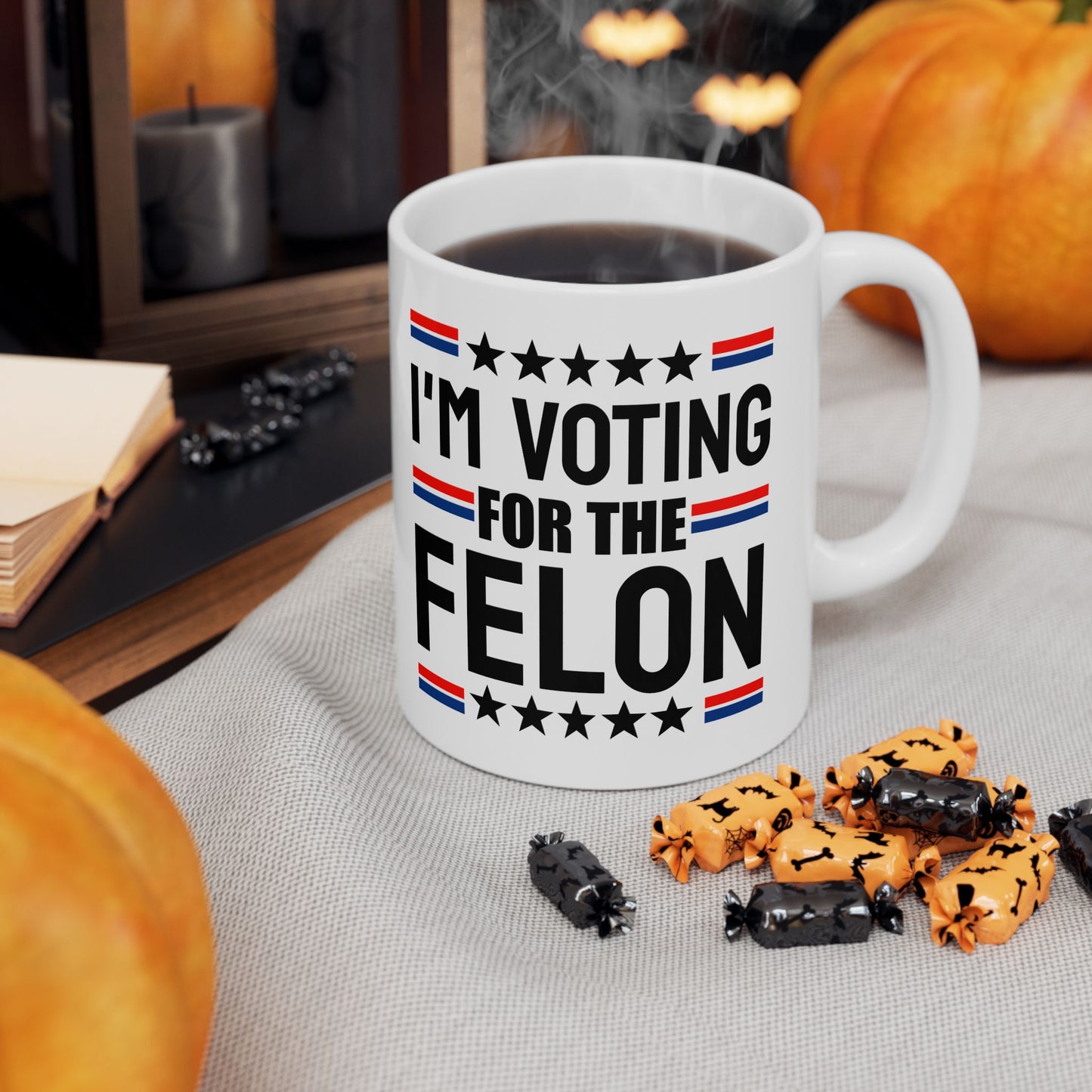 Voting Ceramic Mug - I'm Voting for the Future,