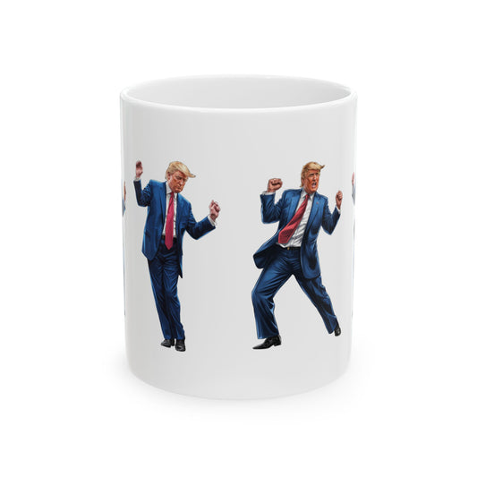 Donald Trump Ceramic Mug – Perfect Gift for Political Humor Lovers