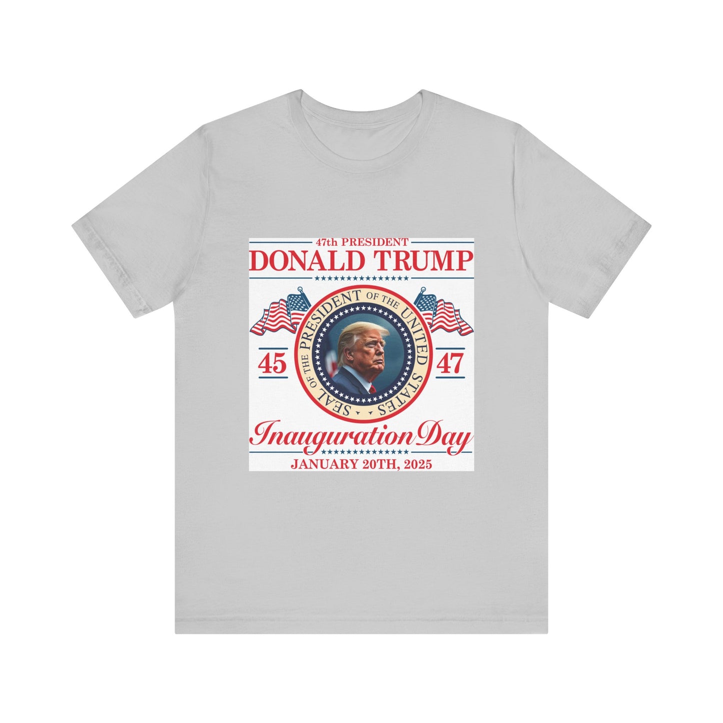 Donald Trump Inauguration Day Unisex Jersey Tee - Celebrate the 47th President