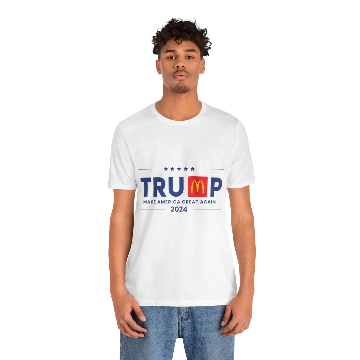 Unisex Jersey Short Sleeve Tee - 'Make America Great Again 2024' Design