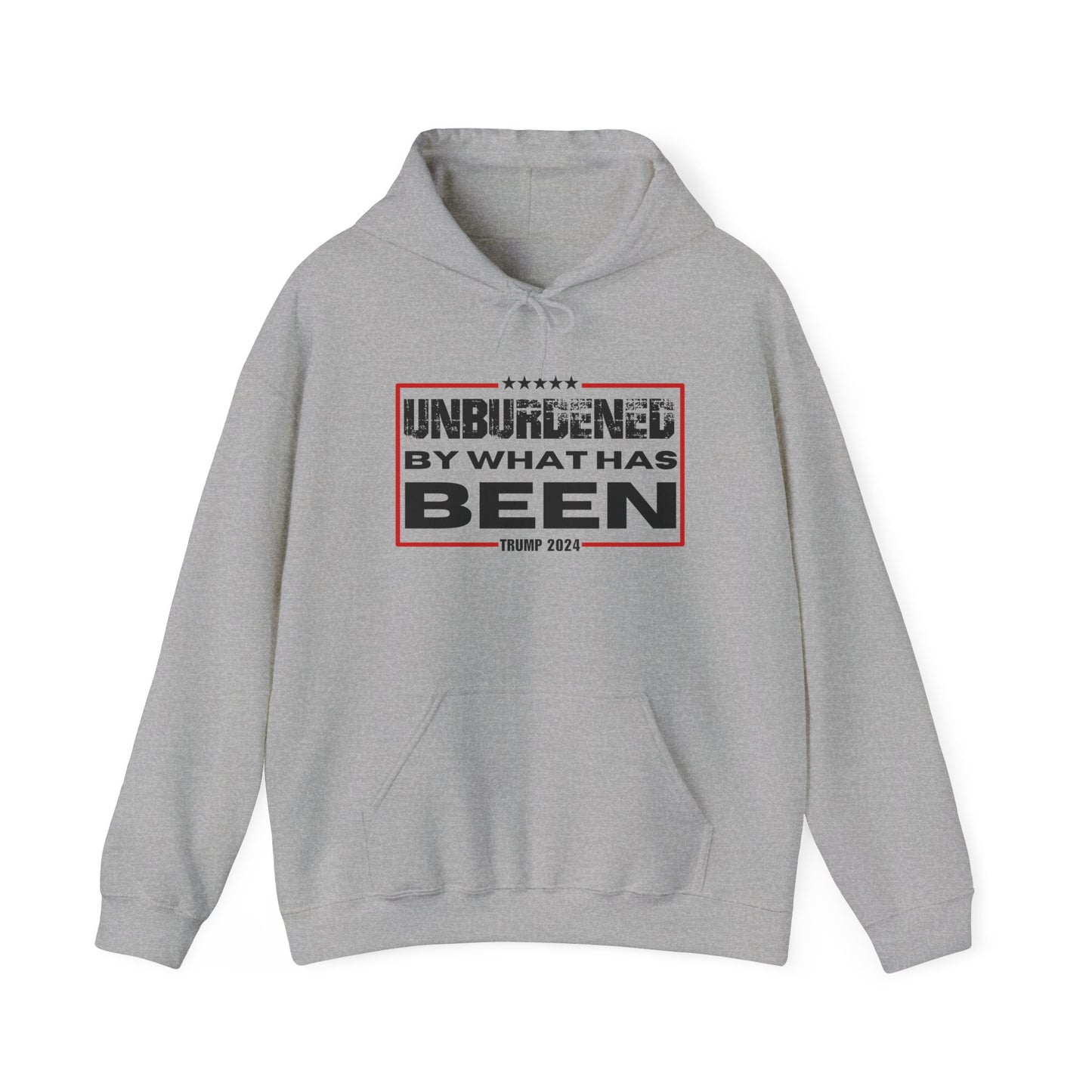 Unisex Heavy Blend™ Hoodie - 'Unburdened by What Has Been' - 2024 Statement Sweatshirt