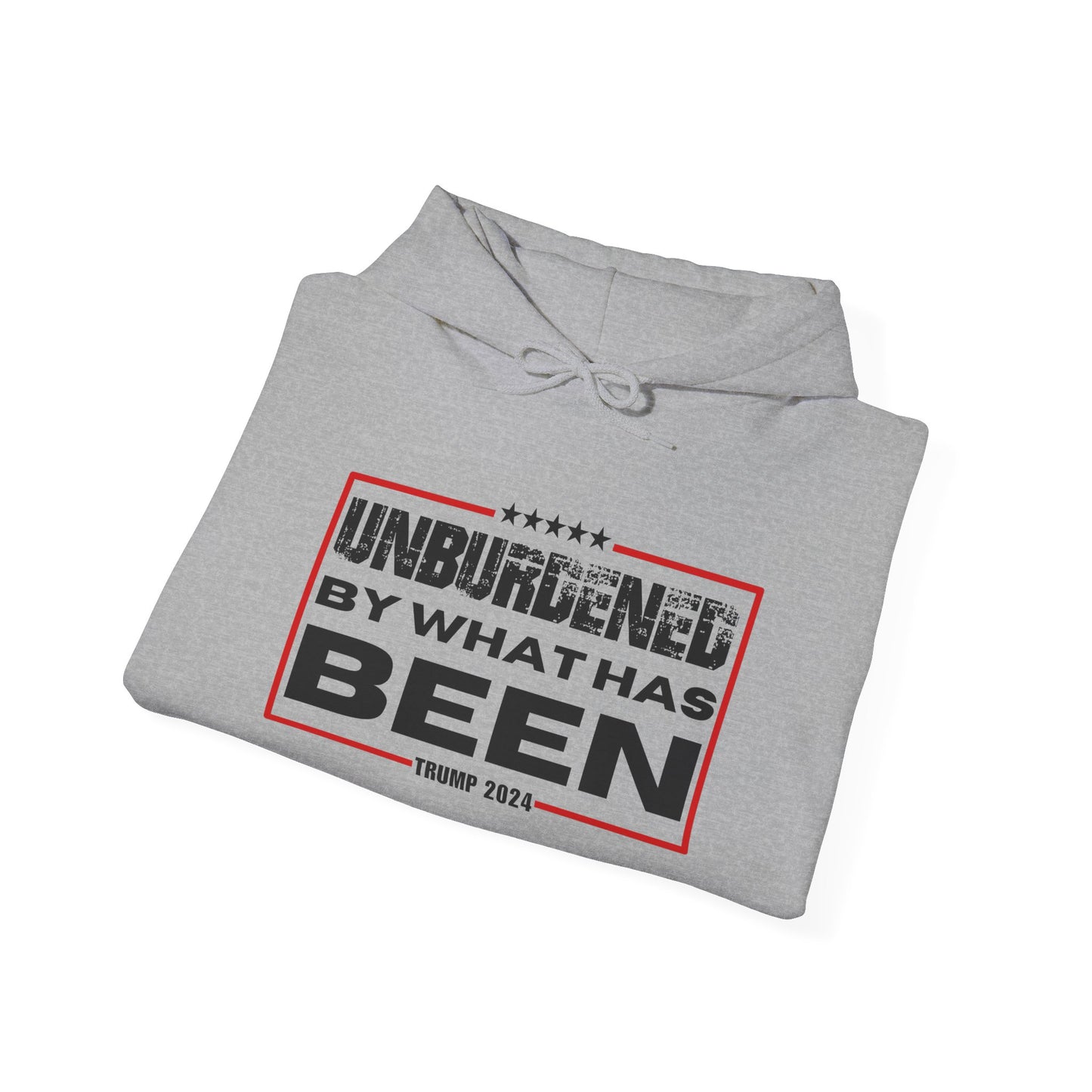 Unisex Heavy Blend™ Hoodie - 'Unburdened by What Has Been' - 2024 Statement Sweatshirt