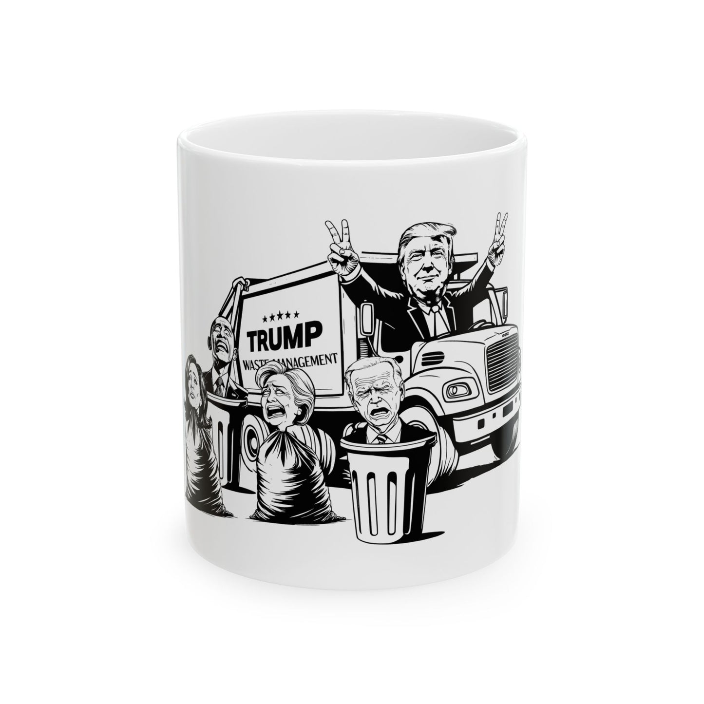 Ceramic Mug - Trump Waste Management Design