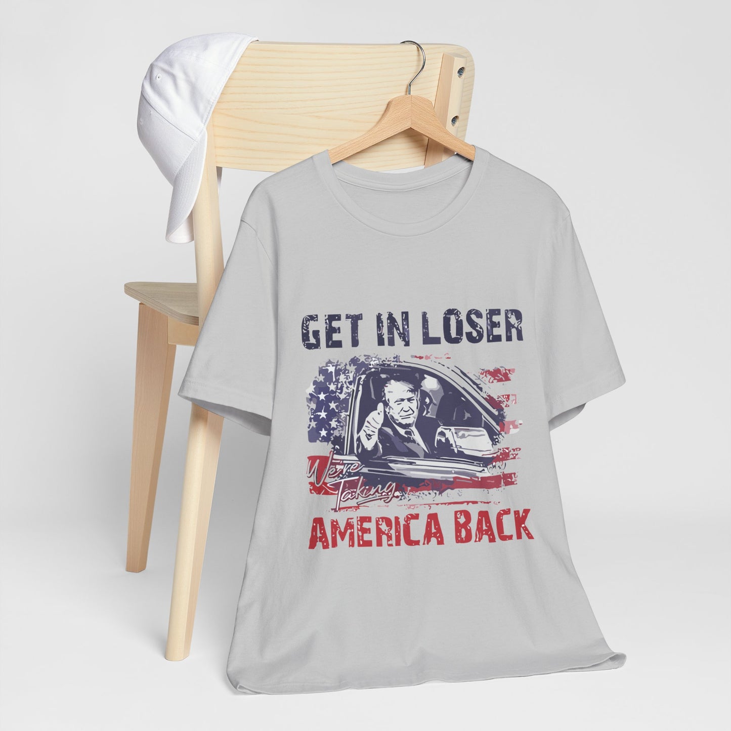 Get in Loser Unisex Jersey Tee - Taking America Back