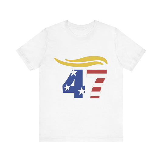 47 Hair Logo - Unisex Jersey Short Sleeve T-Shirt