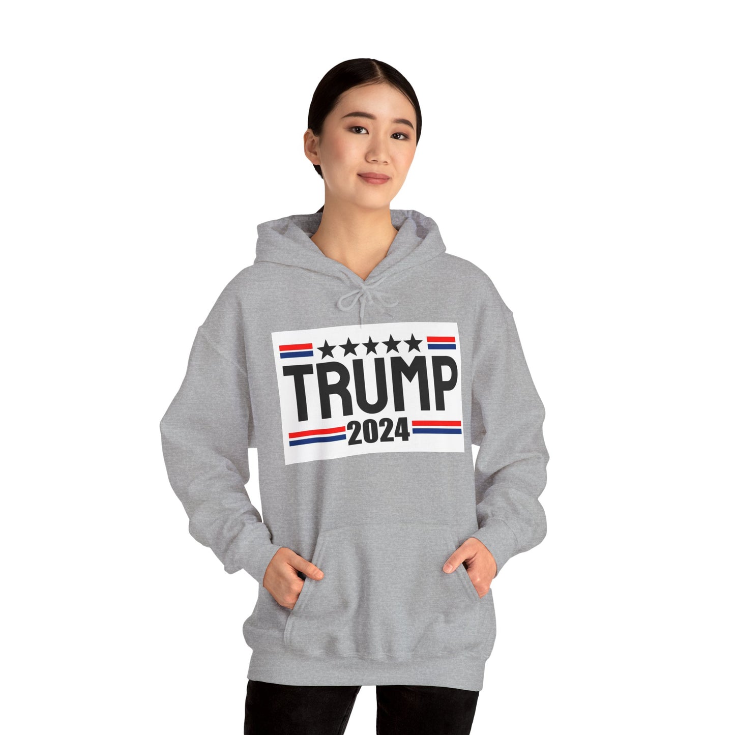 Unisex Trump 2024 Heavy Blend Hoodie - Vote in Style!