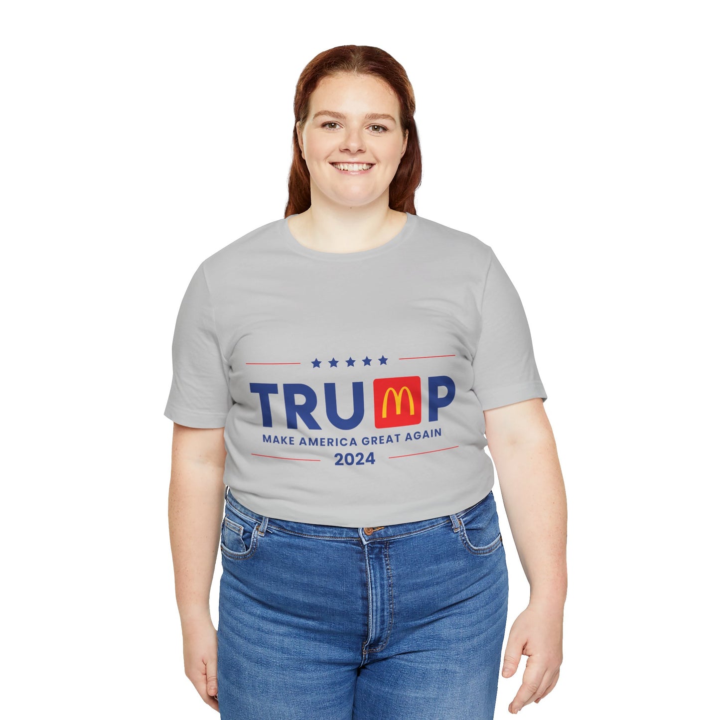 Unisex Jersey Short Sleeve Tee - 'Make America Great Again 2024' Design