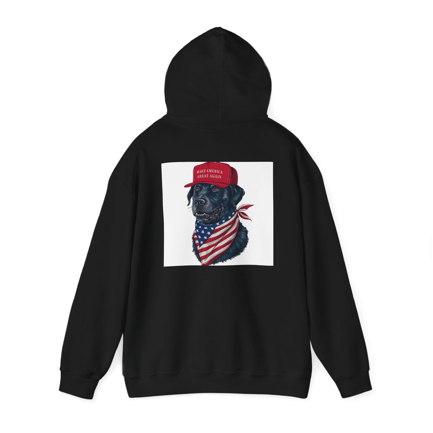 Patriotic Dog Hoodie - Unisex Heavy Blend™ Sweatshirt