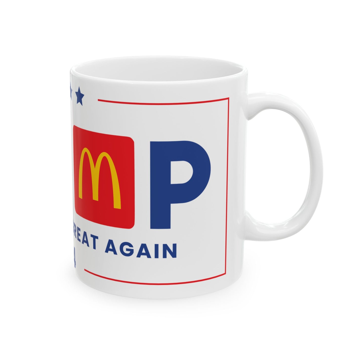 Trump 2024 Ceramic Mug- Perfect for Political Enthusiasts