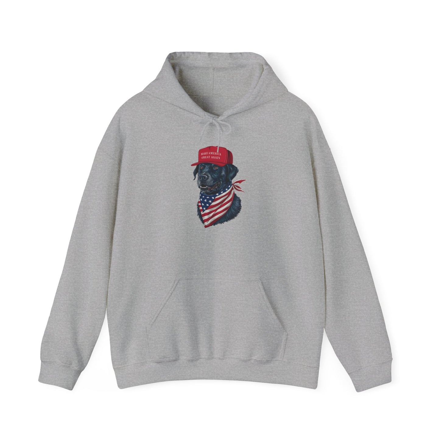 Patriotic Dog Hoodie - Unisex Heavy Blend™ Sweatshirt