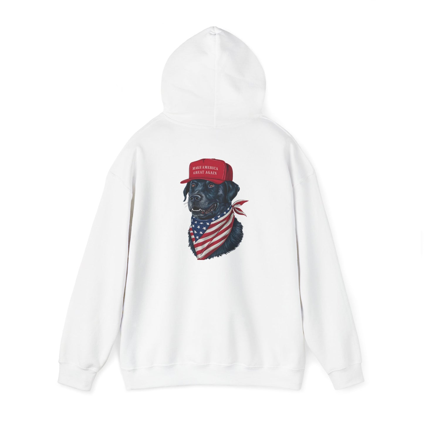 Patriotic Dog Hoodie - Unisex Heavy Blend™ Sweatshirt