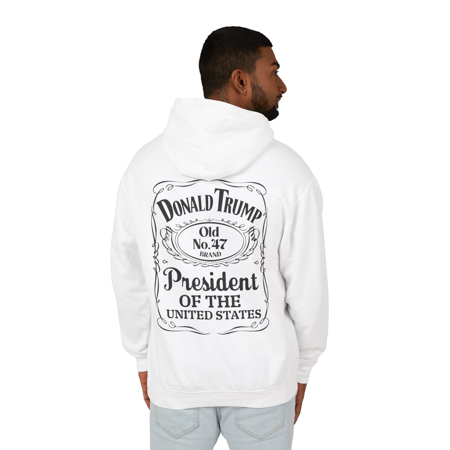 Donald Trump Vintage Unisex Lightweight Hooded Sweatshirt - Presidential Style