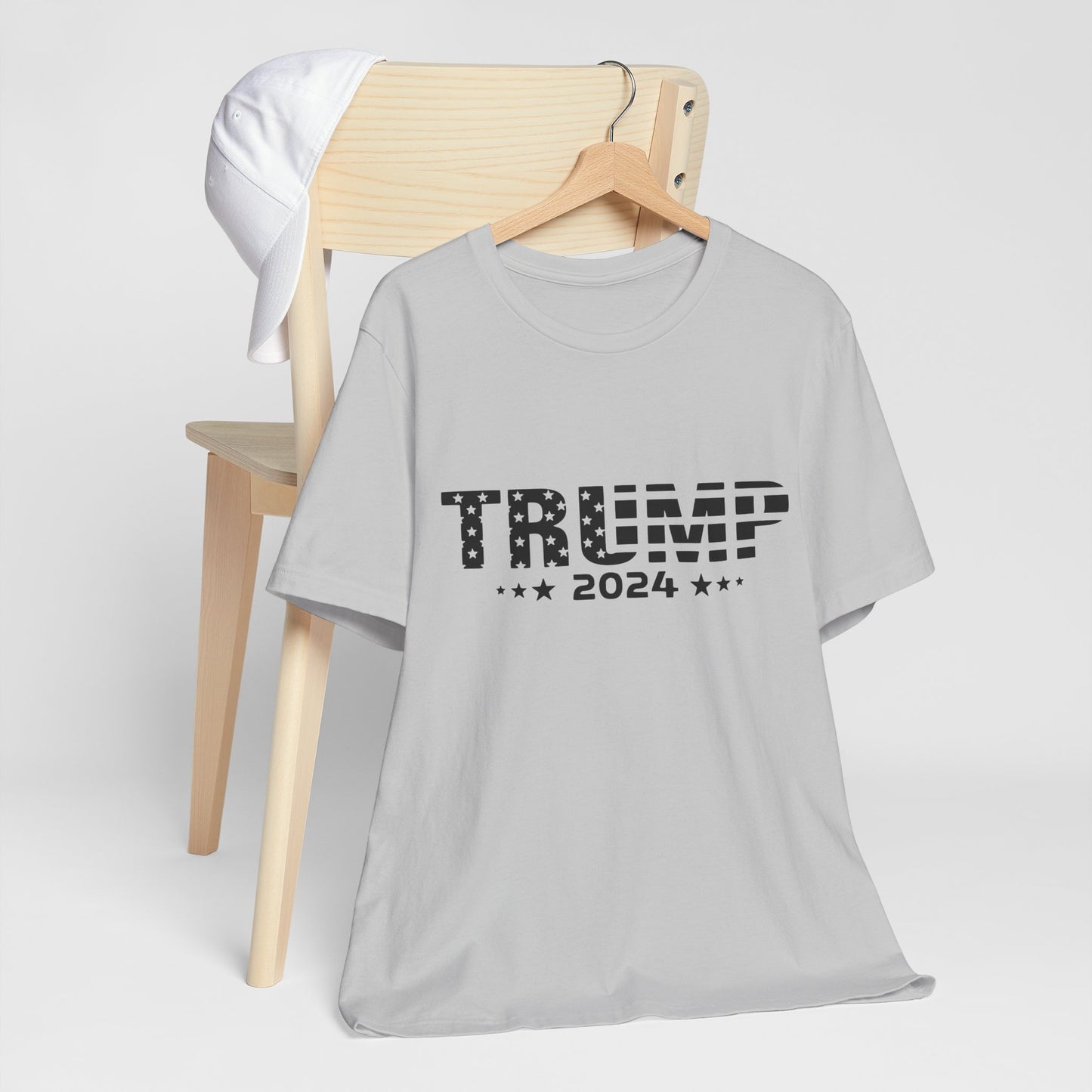 Trump 2024 Unisex Jersey Tee - Patriotic Election Shirt