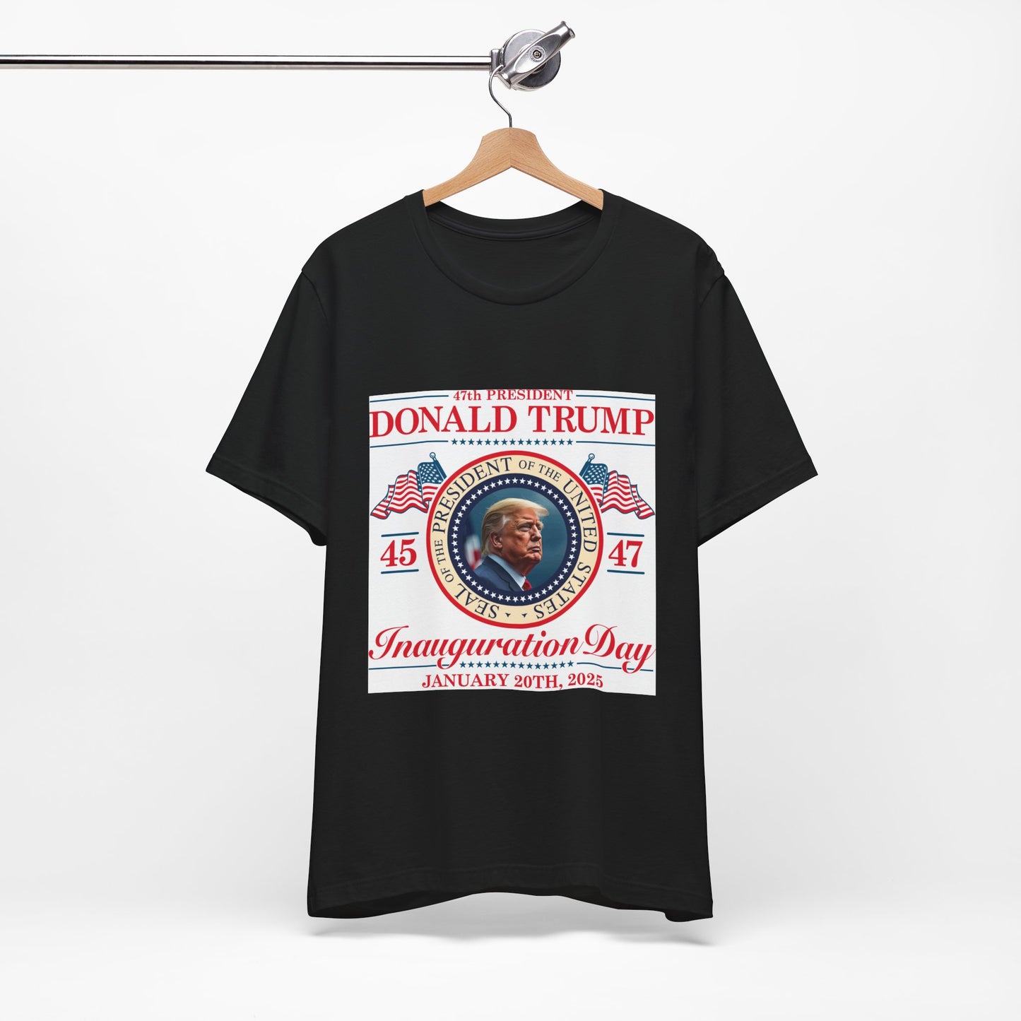 Donald Trump Inauguration Day Unisex Jersey Tee - Celebrate the 47th President