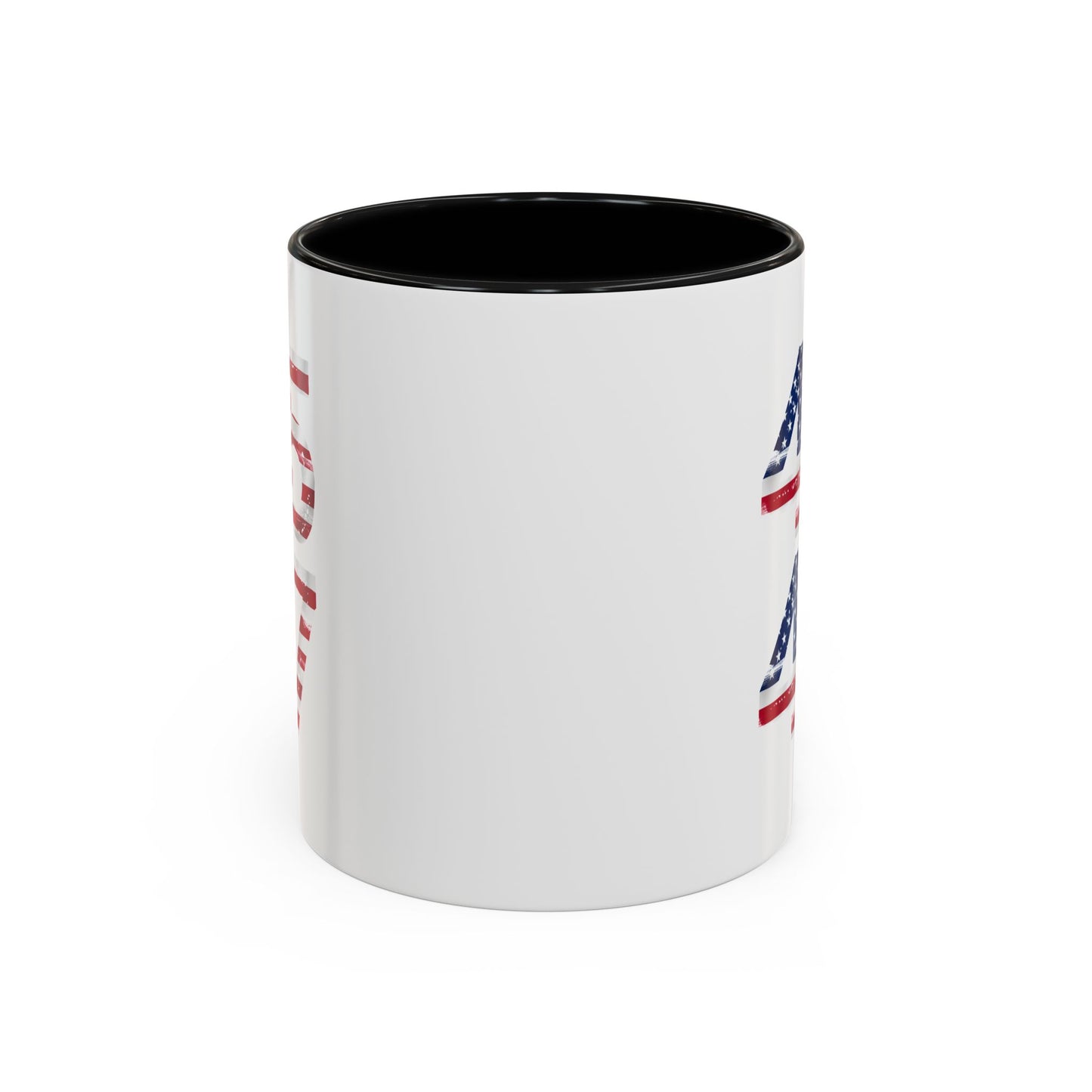 Patriotic Accent Coffee Mug - 4th of July, Memorial Day